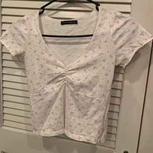 White Brandy Melville Gina Top